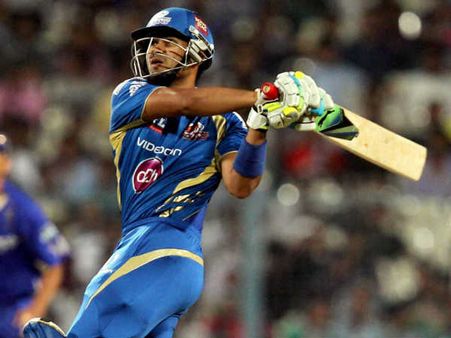 રાજસ્થાન રોયલ્સને માત આપતું મુંબઇ ઇન્ડિયંસ