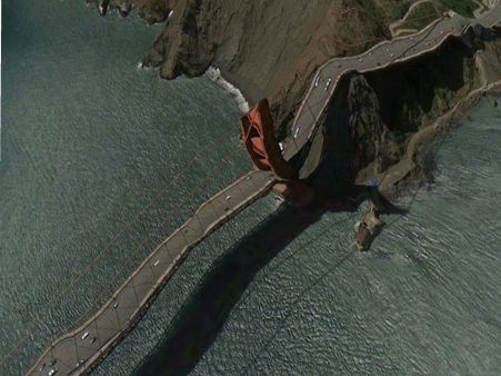 ગુગલ અર્થથી લેવામાં આવેલી ધરતીની કેટલીક તસવીરો