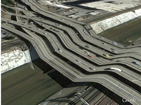 ગુગલ અર્થથી લેવામાં આવેલી ધરતીની કેટલીક તસવીરો