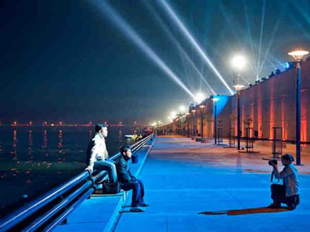 સાબરમતી રિવરફ્ર્ન્ટ ખાતે બનનાપું અમદાવાદ વ્હીલ 150 મીટર ઊંચું હશે