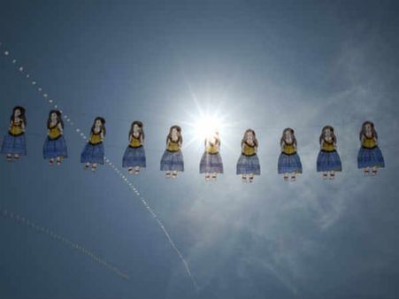 જાપાન કાઇટ ફેક્સિટવલ : વિશ્વના બધા જ ધ્વજ એક પંતંગમાં!!!