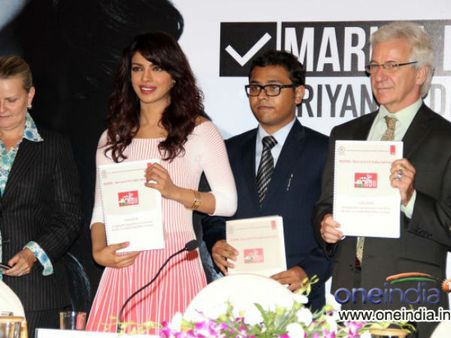 મૅરી કોમ બનવા મહેનત કરતાં પ્રિયંકા