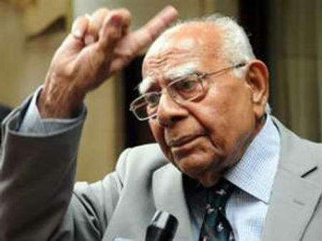 ભાજપે 'રામ' જેઠમલાણીને ફટકર્યો છ વર્ષનો વનવાસ