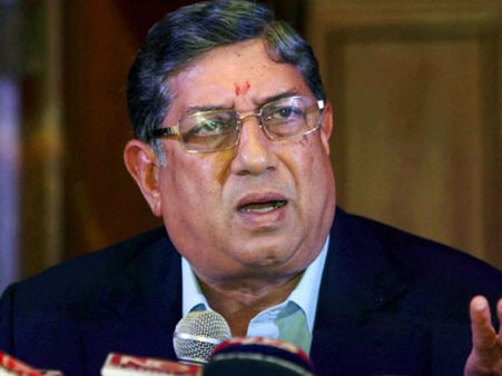 જો શ્રીનિવાસન કોંગ્રેસ જોઇન કરી લે તો...