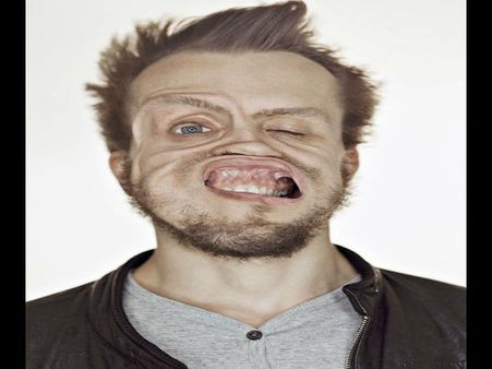 ઝડપી હવામાં કંઇક આવો થઇ જાય છે ચહેરો