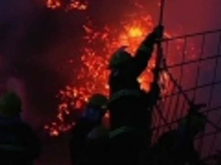 ચીનના પોલ્ટ્રી ફાર્મમાં લાગેલી ભીષણ આગ