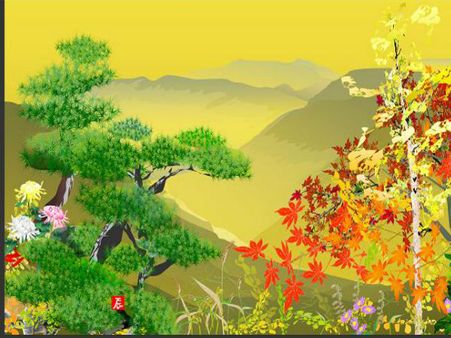 આહલાદક પેઇન્ટિંગ