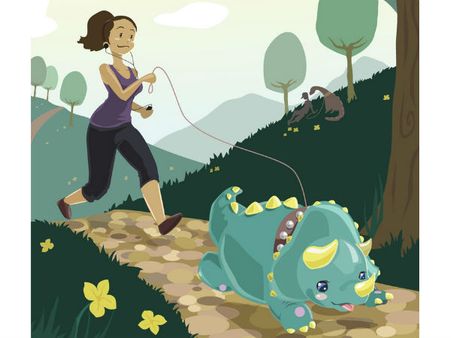 ડાઇનાસોર પાળવાનું પસંદ