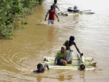 ઓરિસ્સામાં અચાનક આવેલા પૂરમાં 10 ગામડાં જળમગ્ન