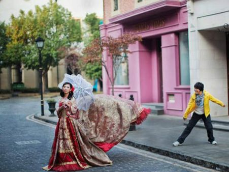 ચીનમાં થીમ આધારિત શહેર વિકસાવાયું