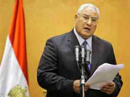 જજ મંસૂરે મિશ્રના કામચલાઉ રાષ્ટ્રપતિ તરીકે શપથ લીધી