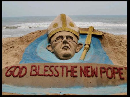 પોપનું સ્કલ્પચર