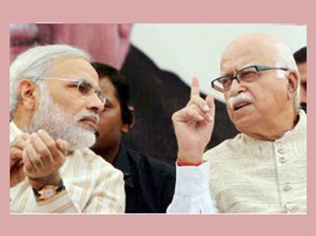 અડવાણીએ વીટોનો ઉપયોગ કરી મોદીના પ્લાન પર પાણી ફેરવ્યું