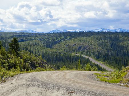 ડેનાલી હાઇવે અલાસ્કા