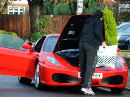 ફેરારી સાથે એન્ડી મરે