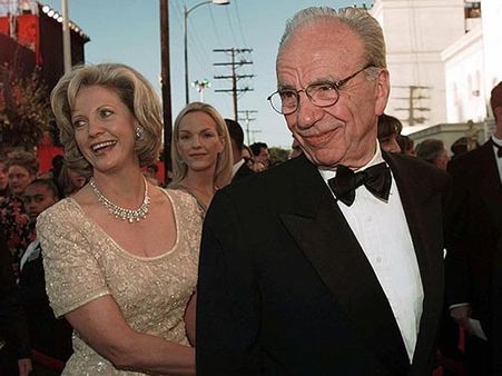 રૂપર્ટ મર્ડોક અને અન્ના મર્ડોક