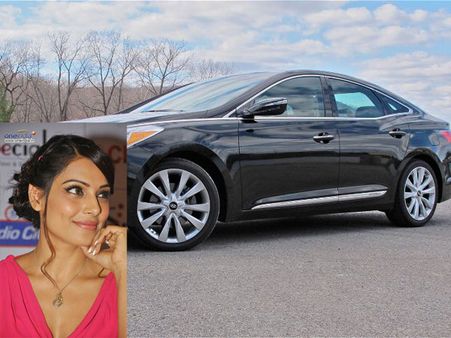 હુન્ડાઇની એઝેરા સાથે બિપાશા