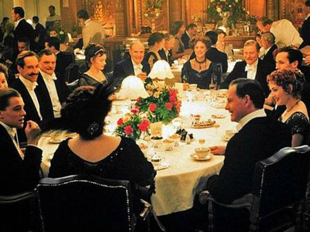 ટાઇટેનિકમાં ખાવાની વ્યવસ્થા