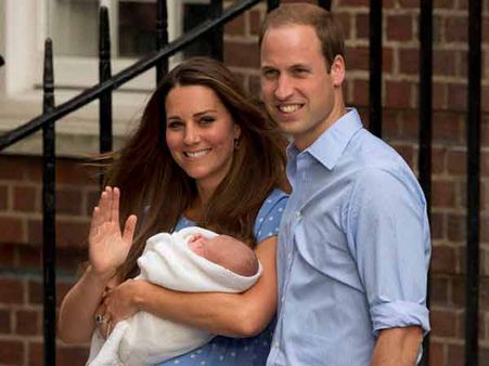 બ્રિટનના રોયલ બેબીની જુઓ તસવીરી ઝલક...