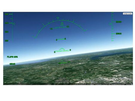ગૂગલ અર્થ ફ્લાઇટ સિમ્યુલેટર