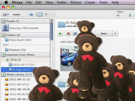 પિકાસા બીયર એટેક