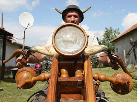 બાઇકનું સ્ટીયરિંગ બળદના સિંગડા જેવું