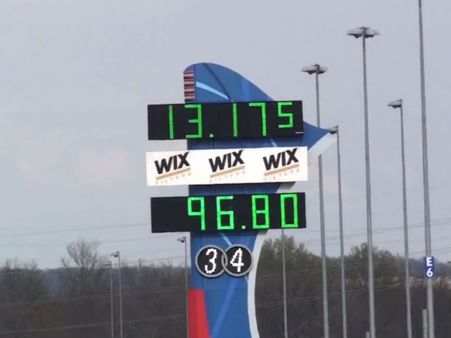 155.7 કિમી પ્રતિ કલાક