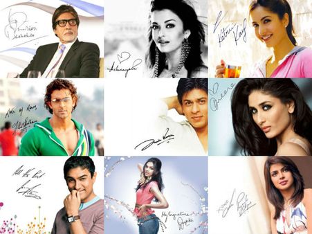 Pics : ફૅન્સને લલચાવતાં સ્ટાર્સના ઑટોગ્રાફ!