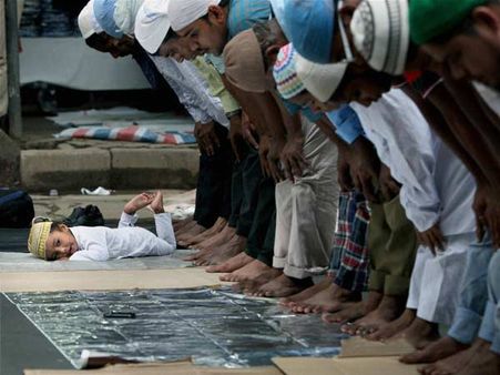 કોલકતામાં નમાજ