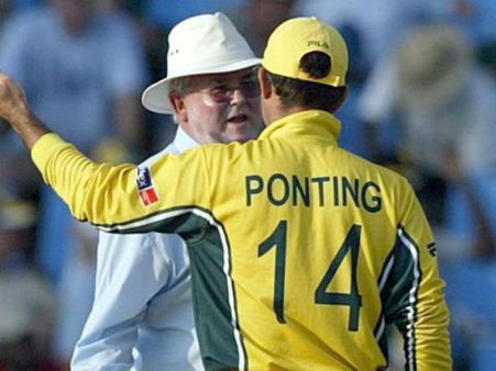 પોન્ટિંગની દલીલ