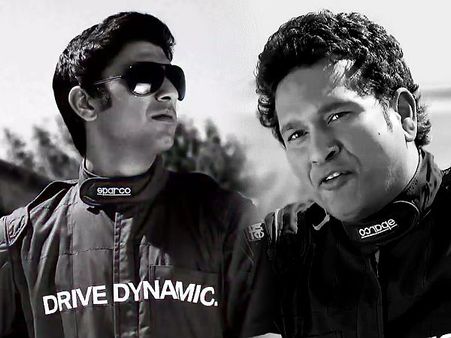 જ્યારે ક્રિકેટના ભગવાન સચિનનો સામનો થયો આ રેસર સાથે