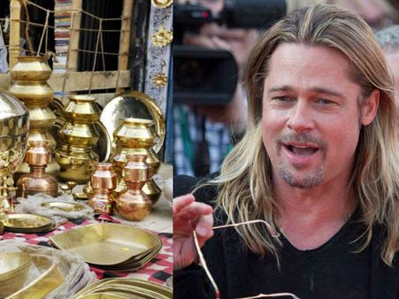 બ્રૅડ પિટની પસંદગી બનાવટી સામાન બ્રૅડ પિટની પસંદગી બનાવટી સામાન