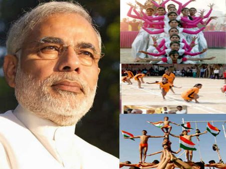 ખેલકુદનો સાર: ચારિત્ર્ય, સમાજ અને દેશનું નિર્માણ: મોદી