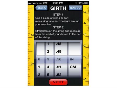 કોન્ડોમ સાઇઝ એપ્લિકેશન કોન્ડોમ સાઇઝ એપ્લિકેશન