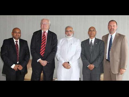 પૂર્વ અમેરિકન રાજદૂત મોદીને મળ્યા