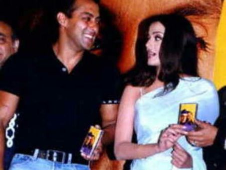 હળવી પળમાં સલમાન અને એશ્વર્યા