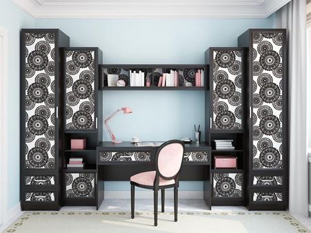 રૂમમાં એક સ્ટડી રૂમ 