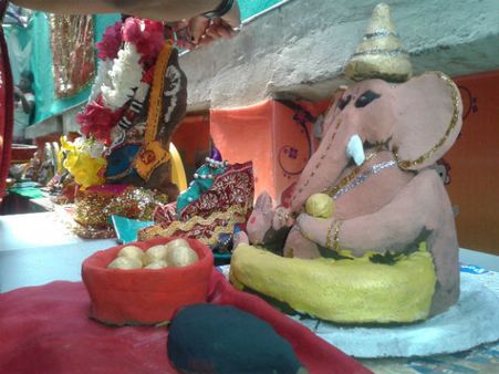 ભૂલકાંઓએ ઉજવી ઇકો ફ્રેન્ડલી ગણેશ ચતુર્થી