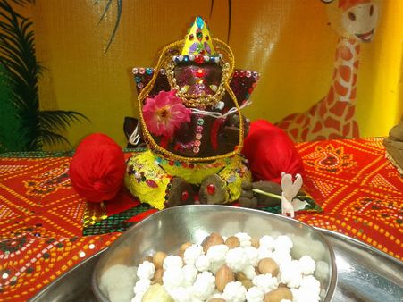 ભૂલકાંઓએ ઉજવી ઇકો ફ્રેન્ડલી ગણેશ ચતુર્થી