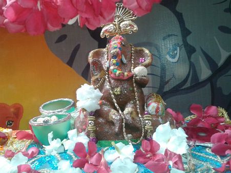 ભૂલકાંઓએ ઉજવી ઇકો ફ્રેન્ડલી ગણેશ ચતુર્થી