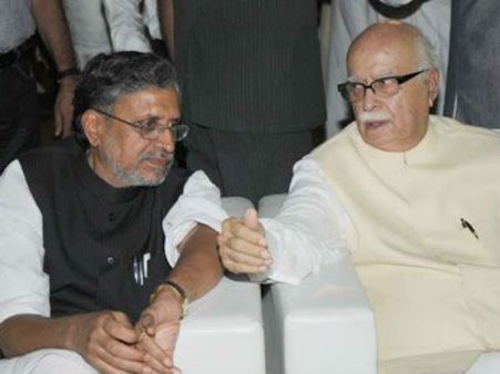 અડવાણી દેશનો મિજાજ જાણવામાં નિષ્ફળઃ સુશીલ મોદી