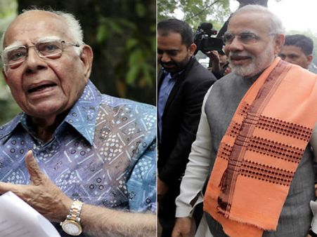 જેઠમલાણી છે મોદીના શુભચિંતક