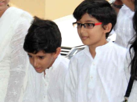 માધુરીના સંતાનો