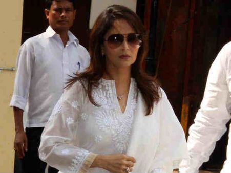 માધુરીના પિતાની શોકસભા