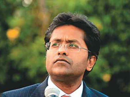 શ્રીનિવાસને બીસીસીઆઇને 39 અબજનો ચૂનો લગાવ્યો : લલિત મોદી