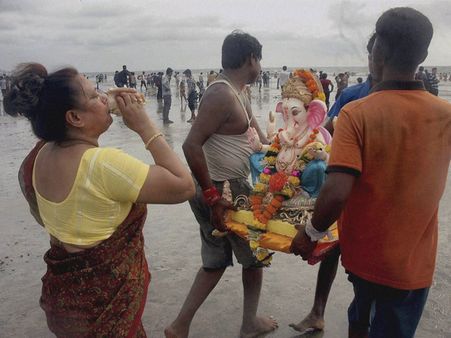 કડક સુરક્ષા વ્યવસ્થાની વચ્ચે આજે ગણેશજીની વિદાય!