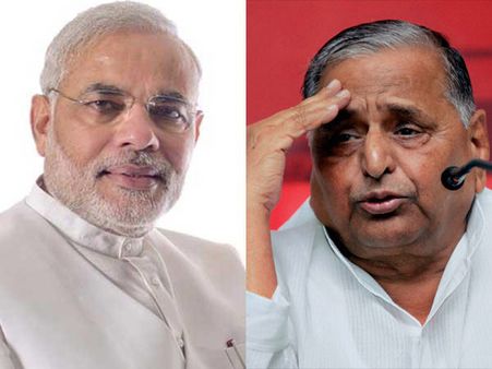 'કોમવાદના મામલામાં મોદી કરતા ઓછા નથી મુલાયમ'