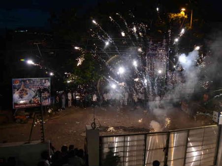 રેડ્ડી જાણે વનવાસ ભોગવીને આવ્યા હોય, તેવું કરાયું સ્વાગત!