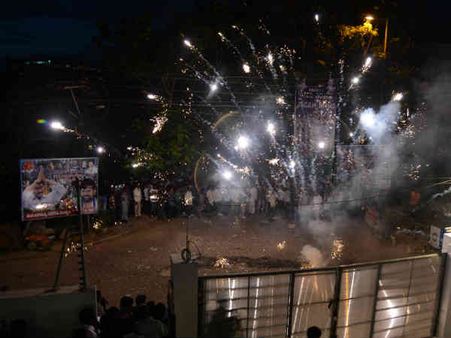 રેડ્ડી જાણે વનવાસ ભોગવીને આવ્યા હોય, તેવું કરાયું સ્વાગત!