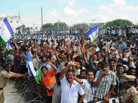 રેડ્ડી જાણે વનવાસ ભોગવીને આવ્યા હોય, તેવું કરાયું સ્વાગત!